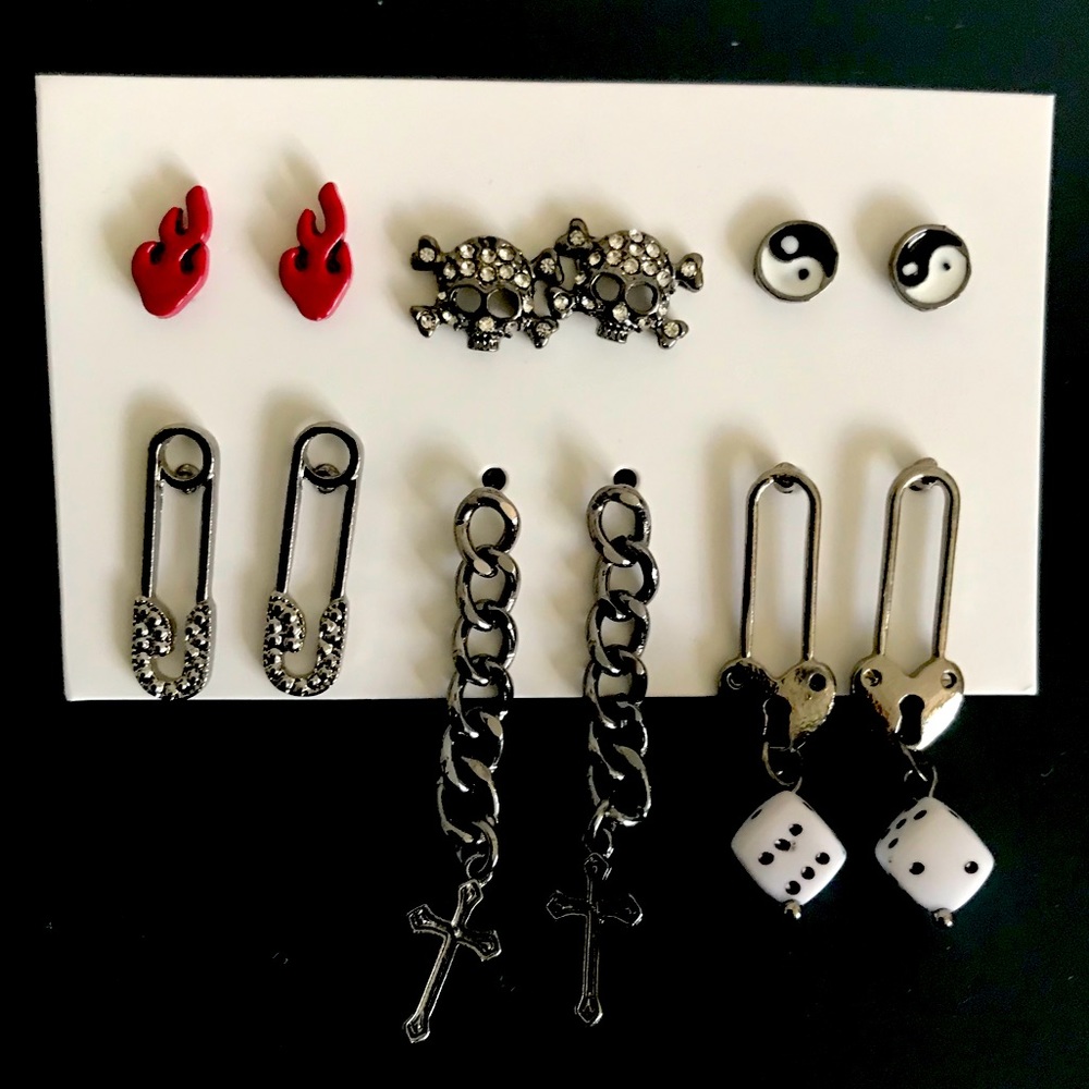 Lot of 6 sets of earrings
